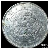 1889 Japan Silver Yen