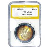 1984 Mo 1 Onza Mexico, Monster PGA MS66