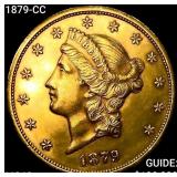 1879-CC $20 Gold Double Eagle UNCIRCULATED