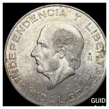 1955 Mexico Silver 10 Pesos