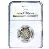 1915-D Buffalo Nickel NGC VF35