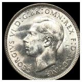 1943D Austrailia Silver 6 Pence