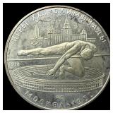 1980 Russia Silver 5 Roubles