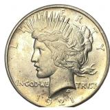 1921 Silver Peace Dollar