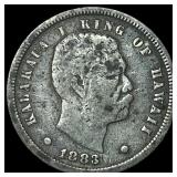 1883 Hawaii Silver Dime NICELY CIRCULATED