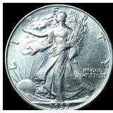 1937-S Silver Walking Liberty Half Dollar UNCIRCUL