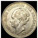 1916J German Silver 1/2 Mark