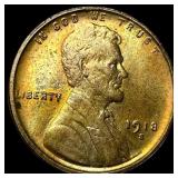 1918-S Lincoln Wheat Cent CLOSELY  UNCIRCULATED