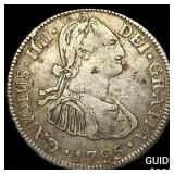 1795-PP Bolivia Charles III Silver 2 Reales