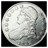 1832 Capped Bust Half Dollar CLOSELY  UNCIRCULATE