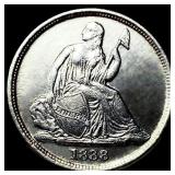 1838-O Seated Liberty Dime