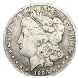 1895-O Morgan Silver Dollar