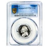 1968-S Jefferson Nickel PCGS PR69 DCAM