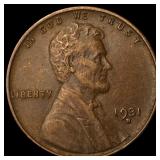 1931-D Lincoln Wheat Cent NEARLY UNCIRCULATED