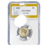 1883 Liberty Victory Nickel PGA MS63 No Cents