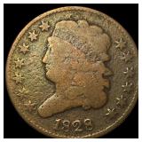 1828 Classic Head Half Cent LIGHTLY  CIRCULATED