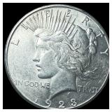1923-S Peace Silver Dollar UNCIRCULATED