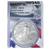 2025 Silver Eagle NGC MS70