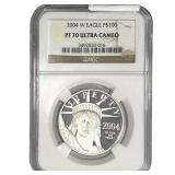 2004-W Platnium Eagle $100 NGC PF70 UC