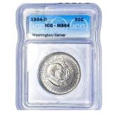 1954-D Washington Carver Half Dollar ICG MS64
