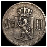 1884 Norway 1 Ore