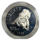 1995 Commem. Silver $1