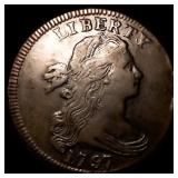 1797 Stems Draped Bust Large Cent