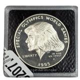 1995 Commem. Silver $1