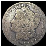1895-S Silver Morgan Dollar NICELY CIRCULATED