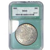 1883 Morgan Silver Dollar NNC MS65