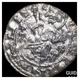 1352-1396 AD Bulgaria Ivan Statsirmir Silver Grosh