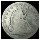 1870 Seated Liberty Half Dollar NICELY CIRCULATED