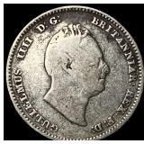 1834 Great Britain SIlver 3 Pence