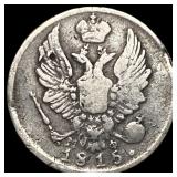 1815 Russia Silver 5 Kopeks
