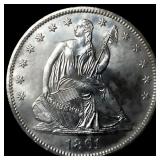 1861-O Seated Liberty Half Dollar