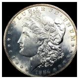 1884-S Morgan Silver Dollar