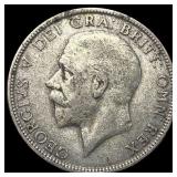 1929 Great Britain SIlver 1 Florin