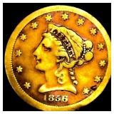 1856-S $2.50 Gold Quarter Eagle