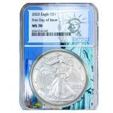 2022 Silver Eagle NGC MS70