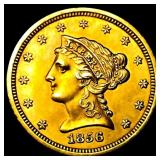 1856 $2.50 Gold Quarter Eagle