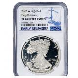 2022-W Silver Eagle NGC PF70 Ultra Cameo