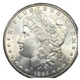 1884-CC Morgan Silver Dollar