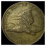 1857 Flying Eagle Cent CLOSELY UNCIRCULATED