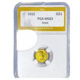 1922 Grant Dollar PGA MS63