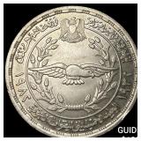 1982[1402] Egypt Silver Pound Aire Force 50th Ann.