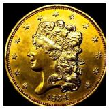 1834 $5 Gold Half Eagle