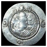 Sasanian Kavad I 499-531 Silver Drachm