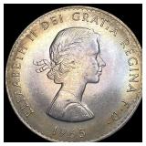 1965 Great Britain Copper Nickel Crown- Churchill