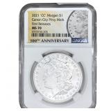 2021-CC Morgan Silver Dollar NGC MS70