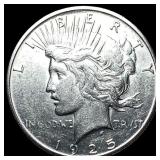 1925-S Silver Peace Dollar CLOSELY  UNCIRCULATED